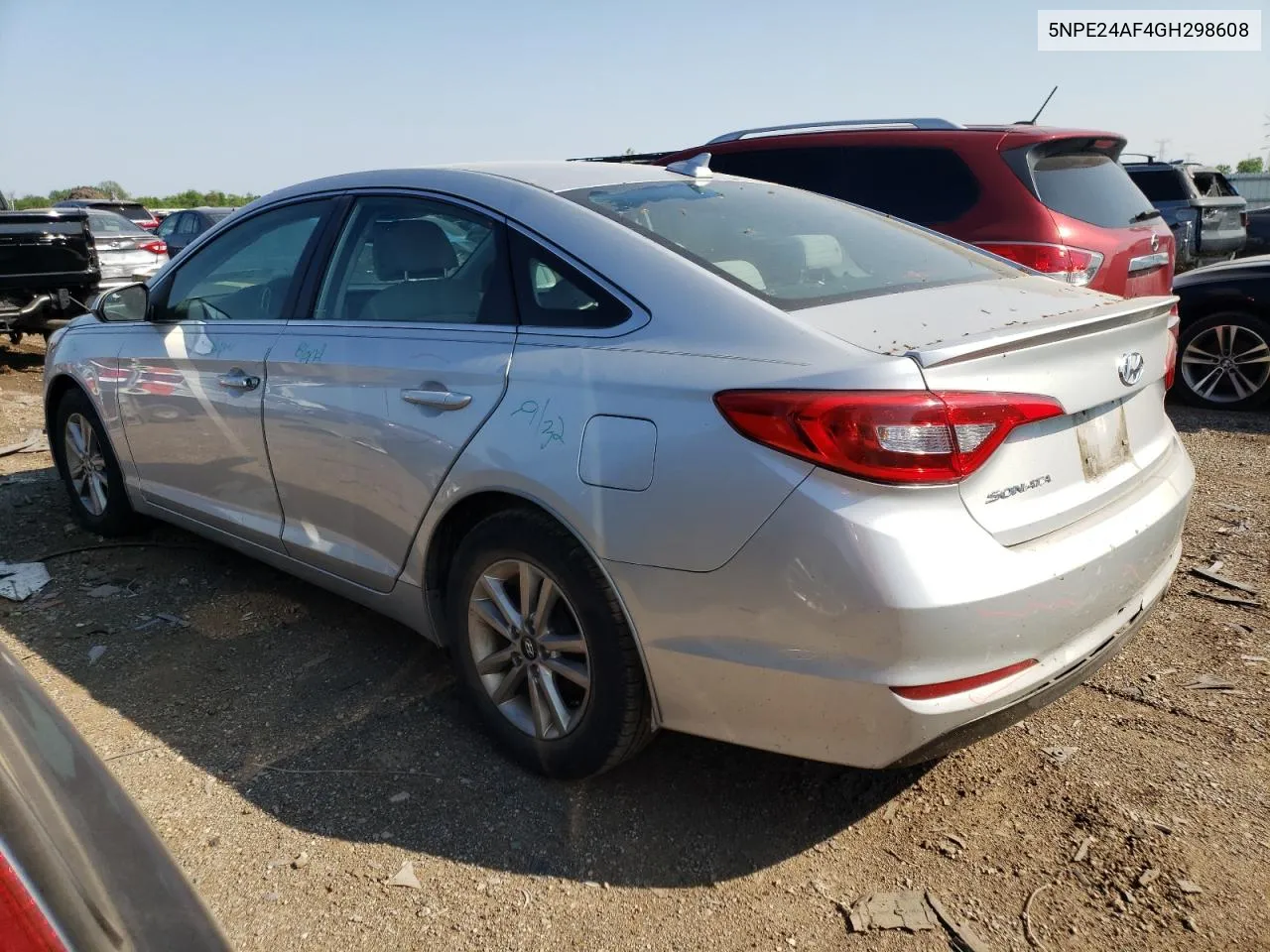 2016 Hyundai Sonata Se VIN: 5NPE24AF4GH298608 Lot: 53608504