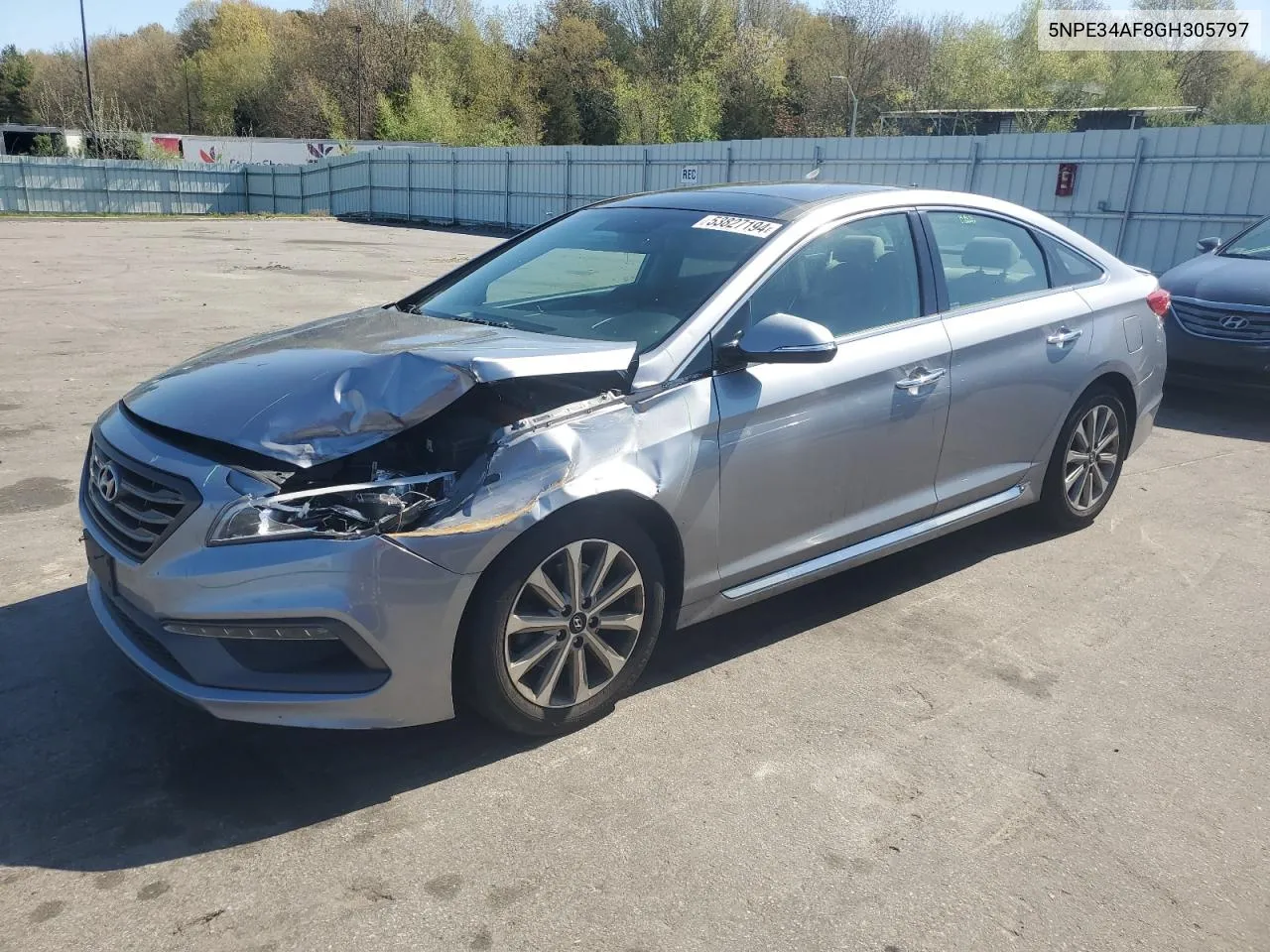 5NPE34AF8GH305797 2016 Hyundai Sonata Sport