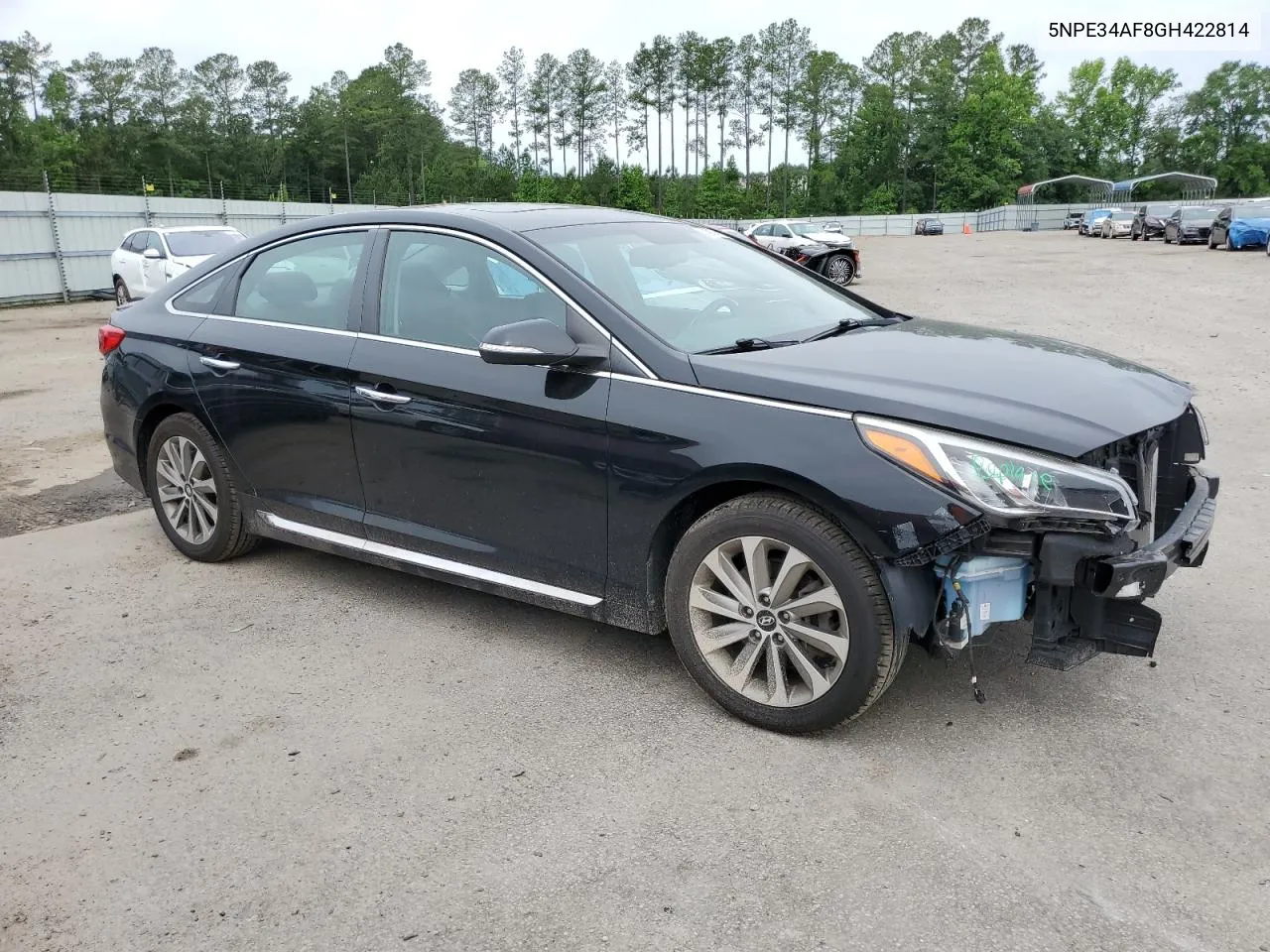 2016 Hyundai Sonata Sport VIN: 5NPE34AF8GH422814 Lot: 53940884