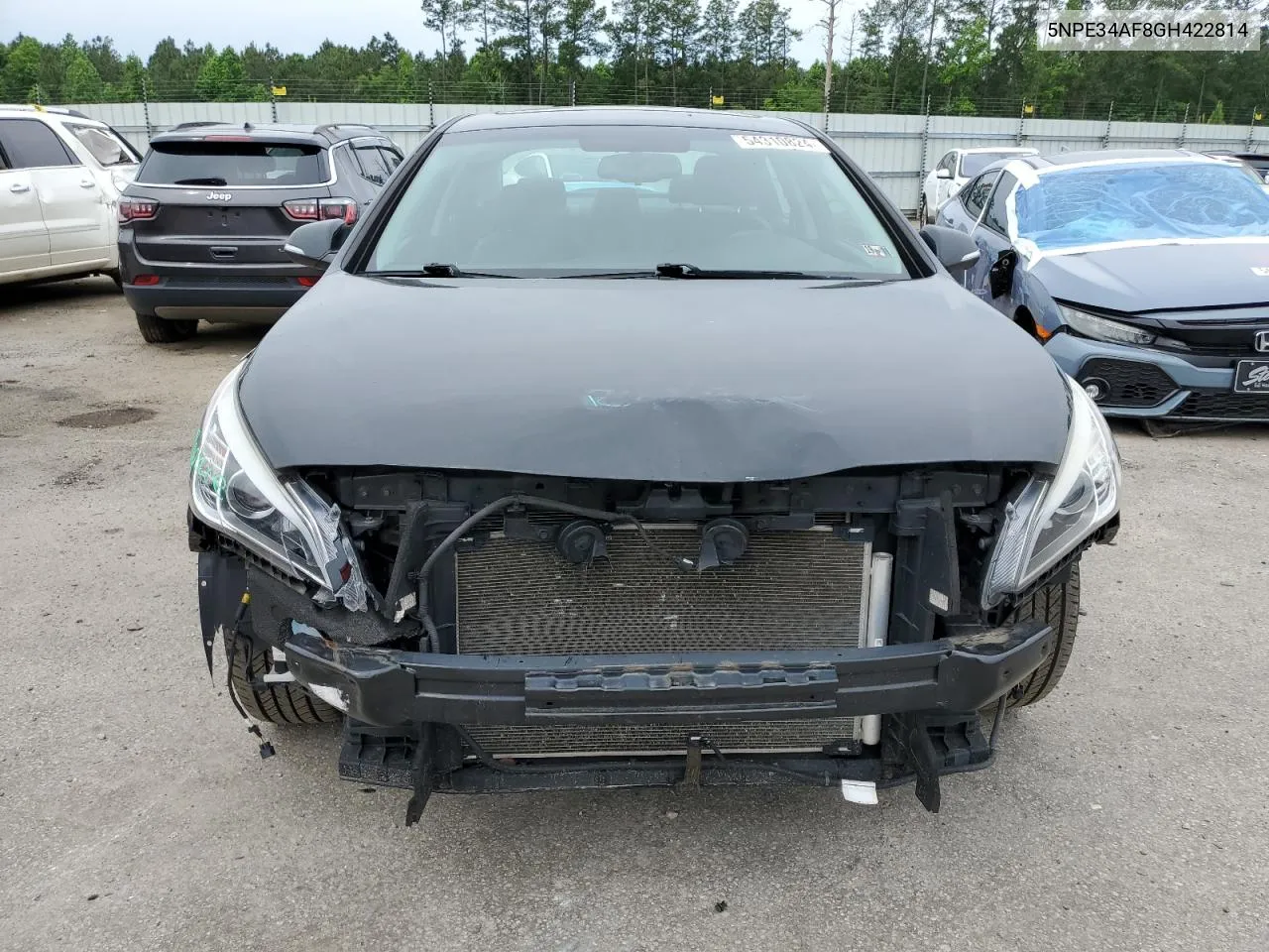 5NPE34AF8GH422814 2016 Hyundai Sonata Sport