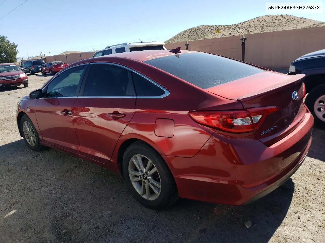 2016 Hyundai Sonata Se VIN: 5NPE24AF3GH276373 Lot: 55021264