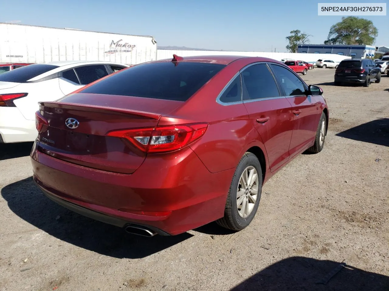 2016 Hyundai Sonata Se VIN: 5NPE24AF3GH276373 Lot: 55021264