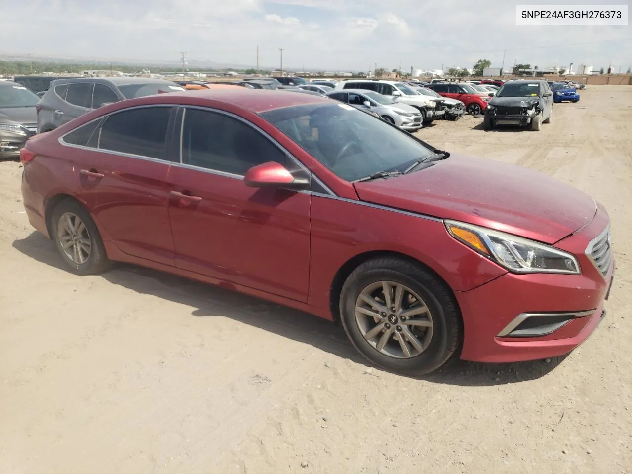 2016 Hyundai Sonata Se VIN: 5NPE24AF3GH276373 Lot: 55021264