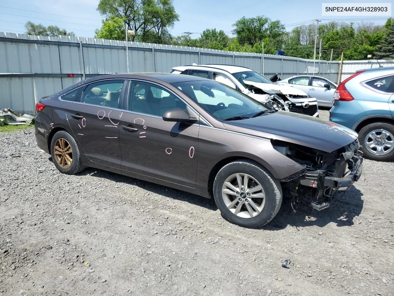 5NPE24AF4GH328903 2016 Hyundai Sonata Se