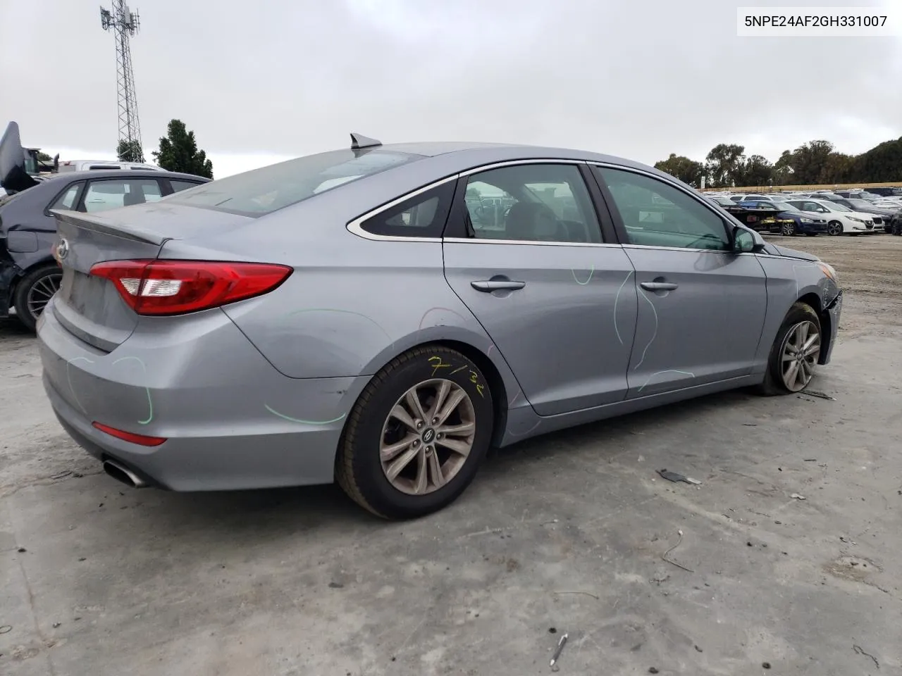 2016 Hyundai Sonata Se VIN: 5NPE24AF2GH331007 Lot: 57214414