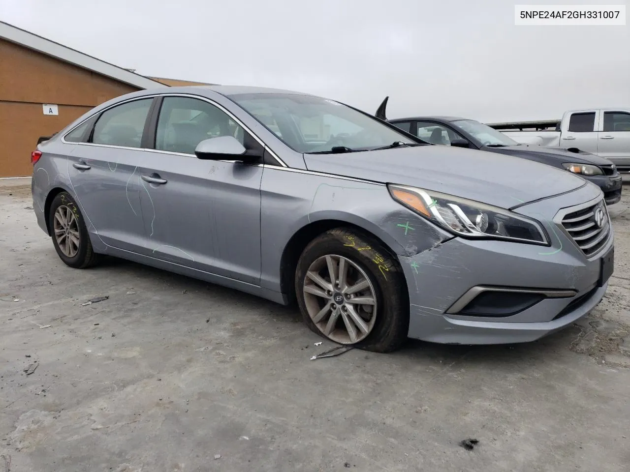 2016 Hyundai Sonata Se VIN: 5NPE24AF2GH331007 Lot: 57214414