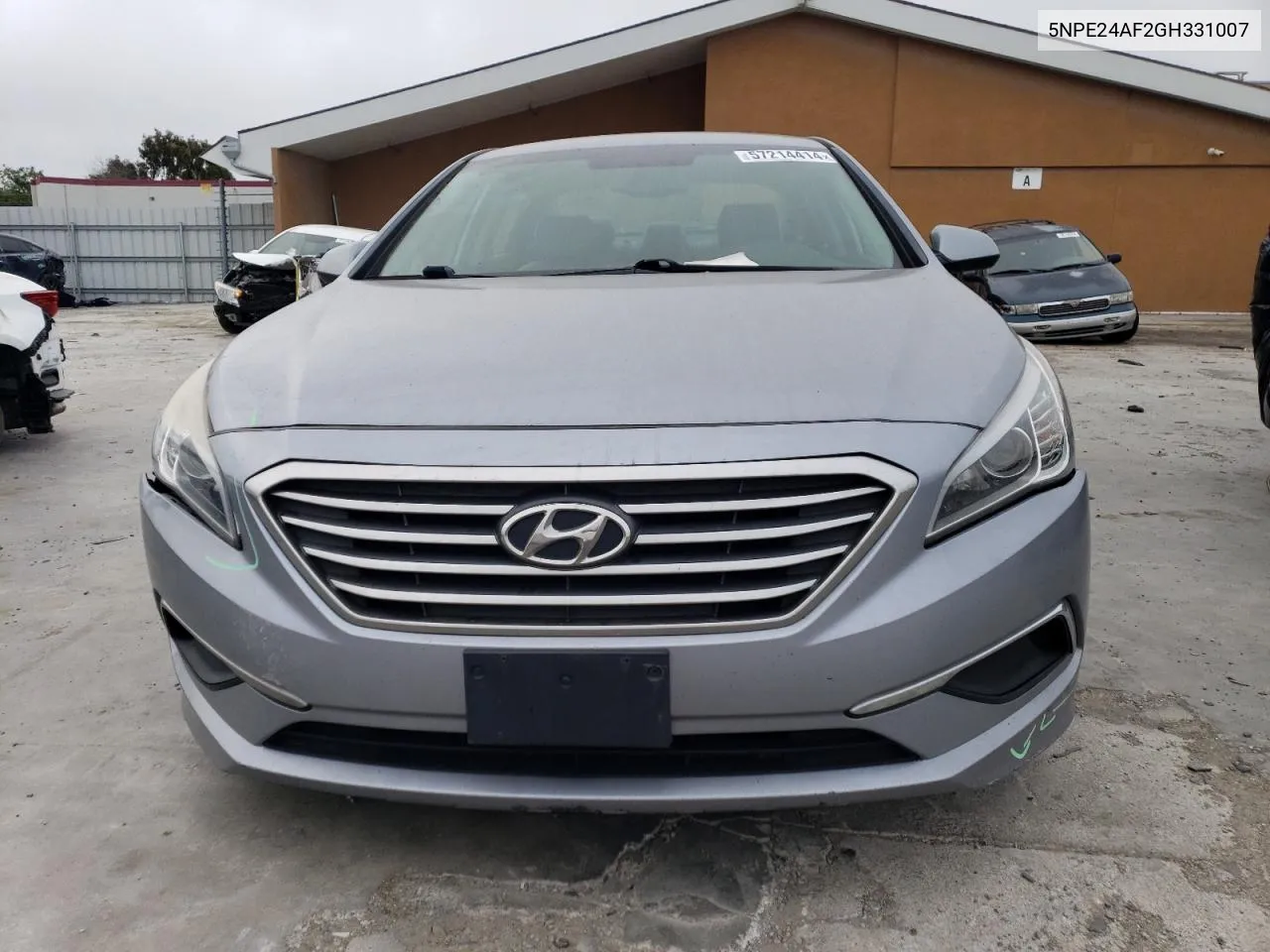 2016 Hyundai Sonata Se VIN: 5NPE24AF2GH331007 Lot: 57214414