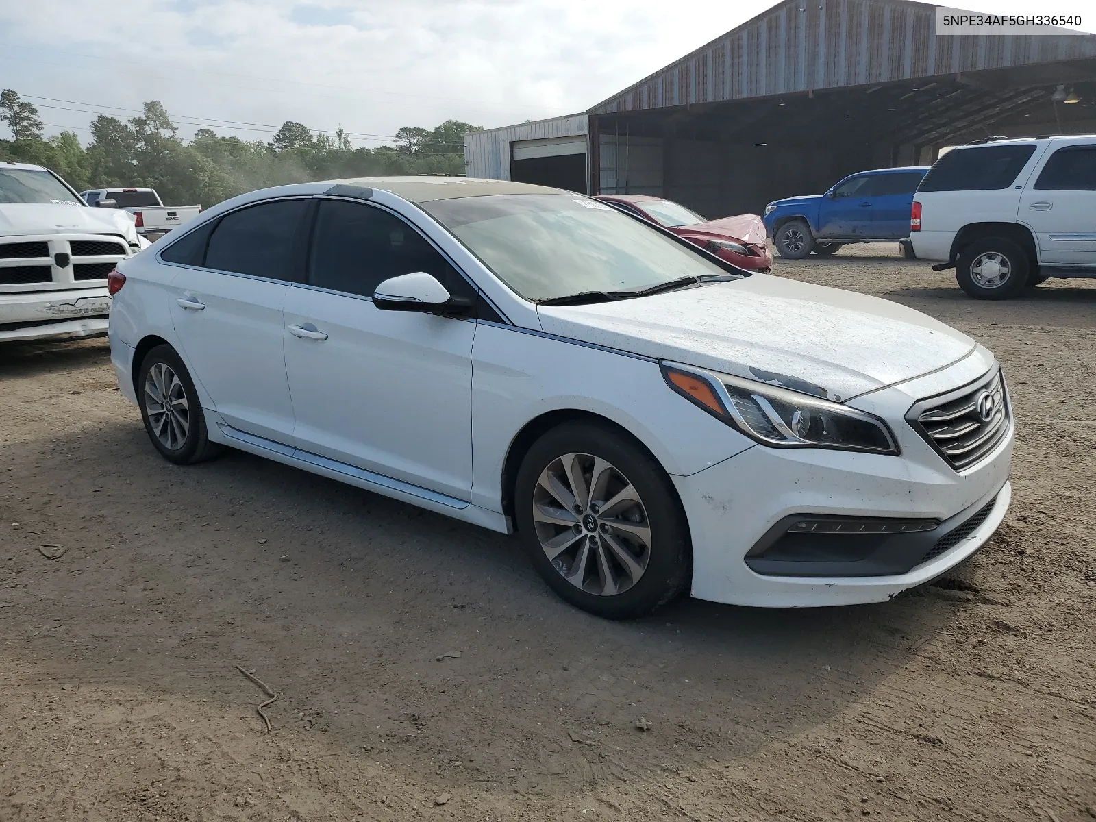 2016 Hyundai Sonata Sport VIN: 5NPE34AF5GH336540 Lot: 57518664