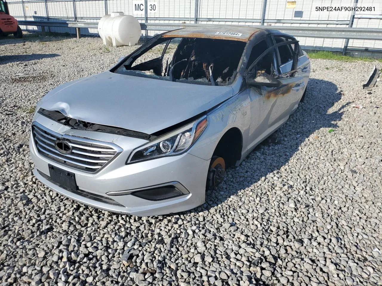 2016 Hyundai Sonata Se VIN: 5NPE24AF9GH292481 Lot: 57612464