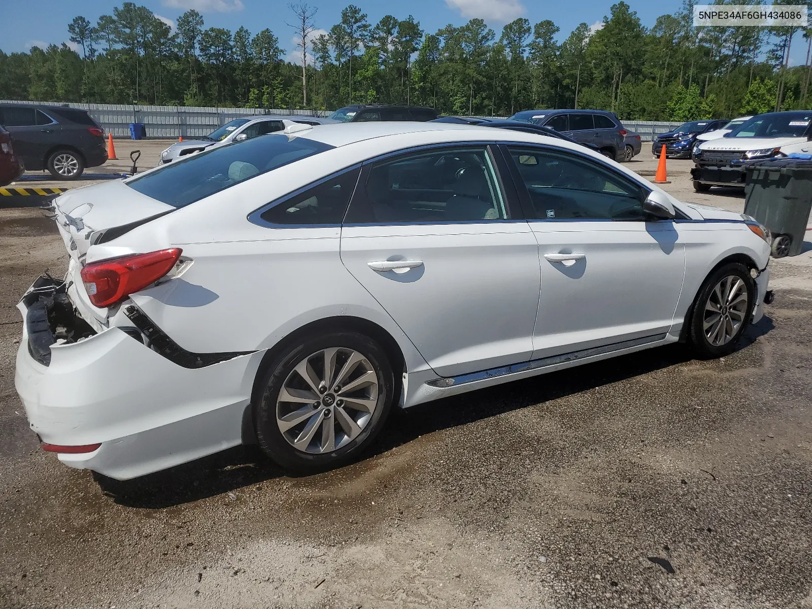 2016 Hyundai Sonata Sport VIN: 5NPE34AF6GH434086 Lot: 57974684