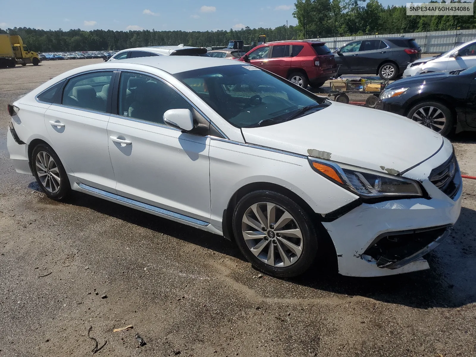 2016 Hyundai Sonata Sport VIN: 5NPE34AF6GH434086 Lot: 57974684