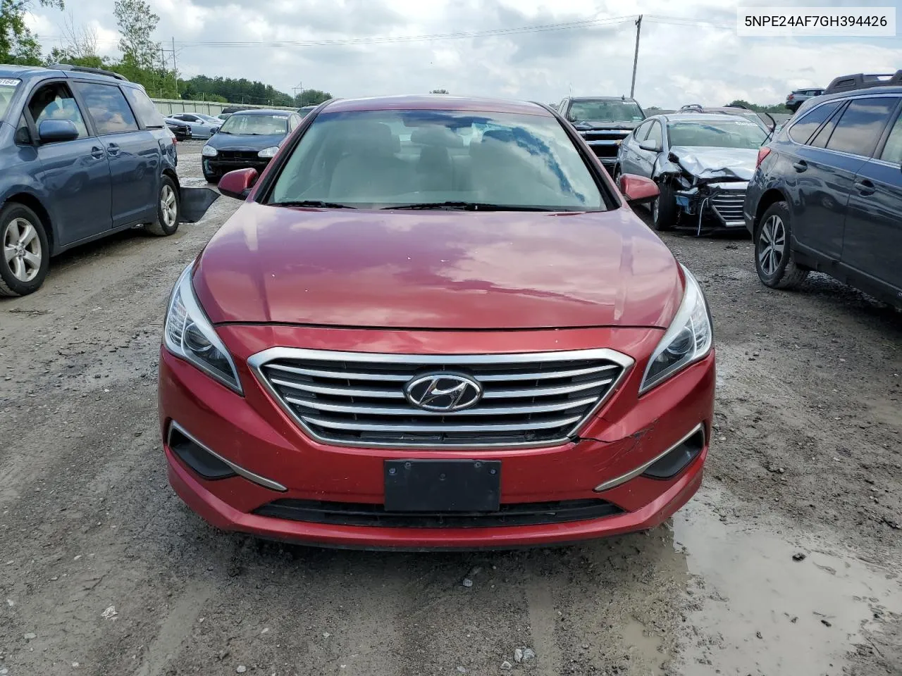 2016 Hyundai Sonata Se VIN: 5NPE24AF7GH394426 Lot: 57999414