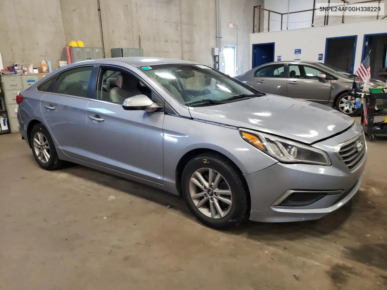 2016 Hyundai Sonata Se VIN: 5NPE24AF0GH338229 Lot: 58221214