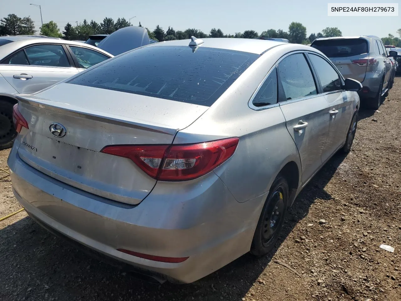 2016 Hyundai Sonata Se VIN: 5NPE24AF8GH279673 Lot: 59779364