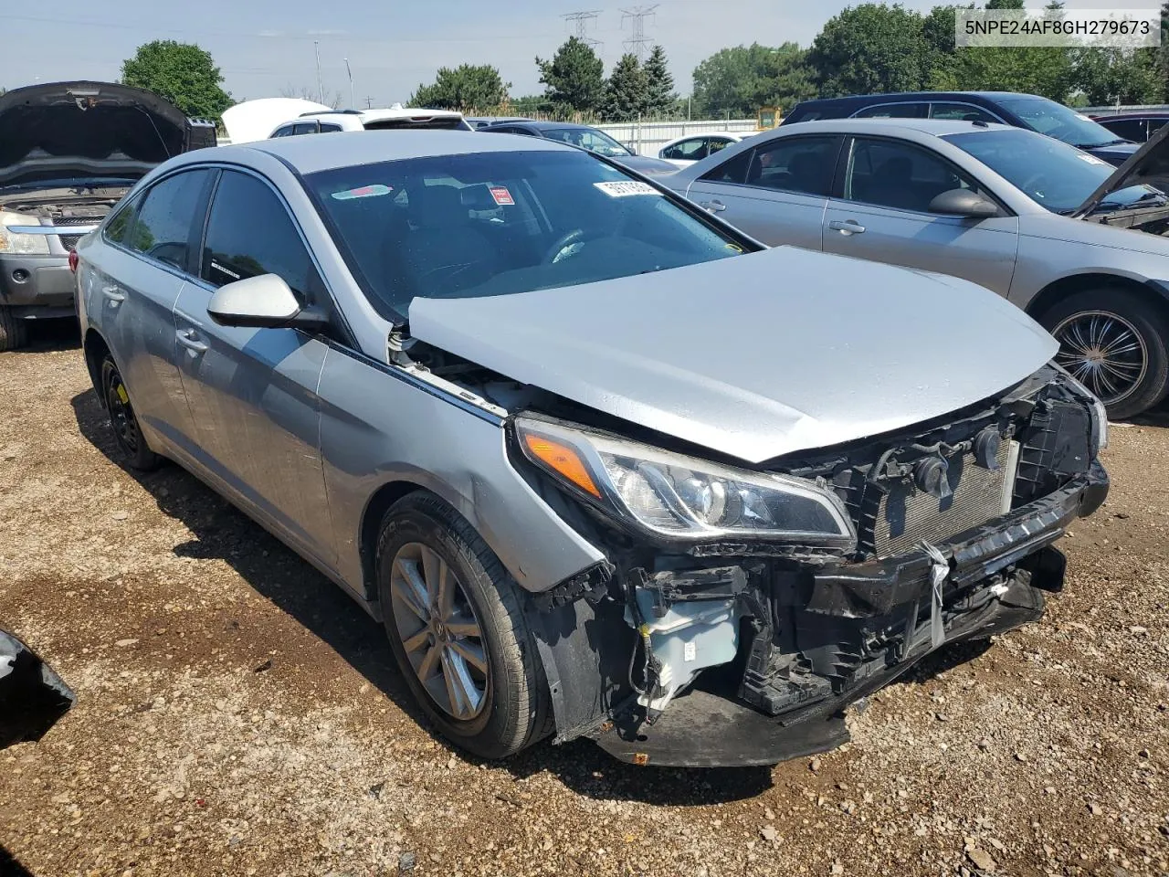 5NPE24AF8GH279673 2016 Hyundai Sonata Se