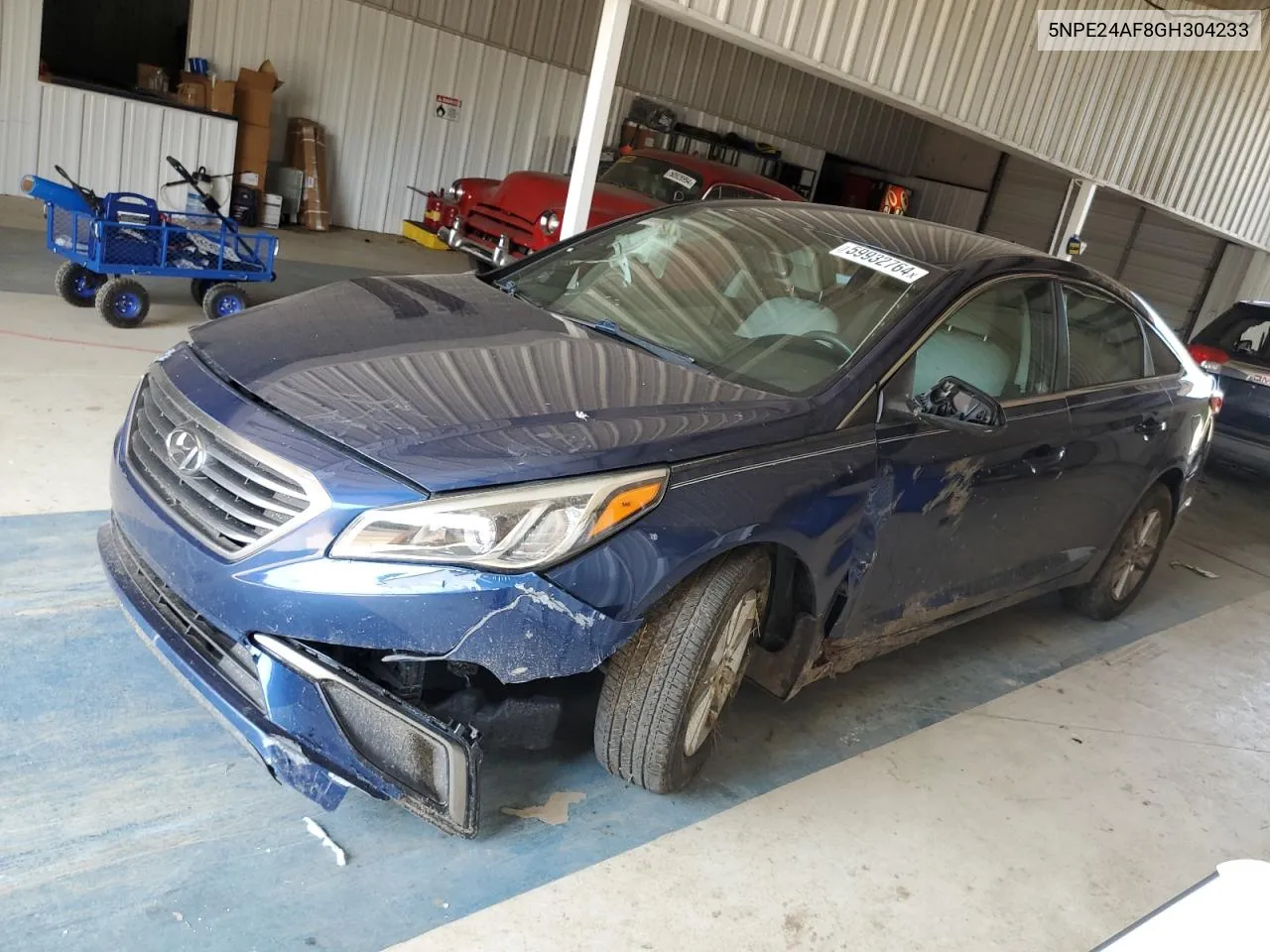 2016 Hyundai Sonata Se VIN: 5NPE24AF8GH304233 Lot: 59932764