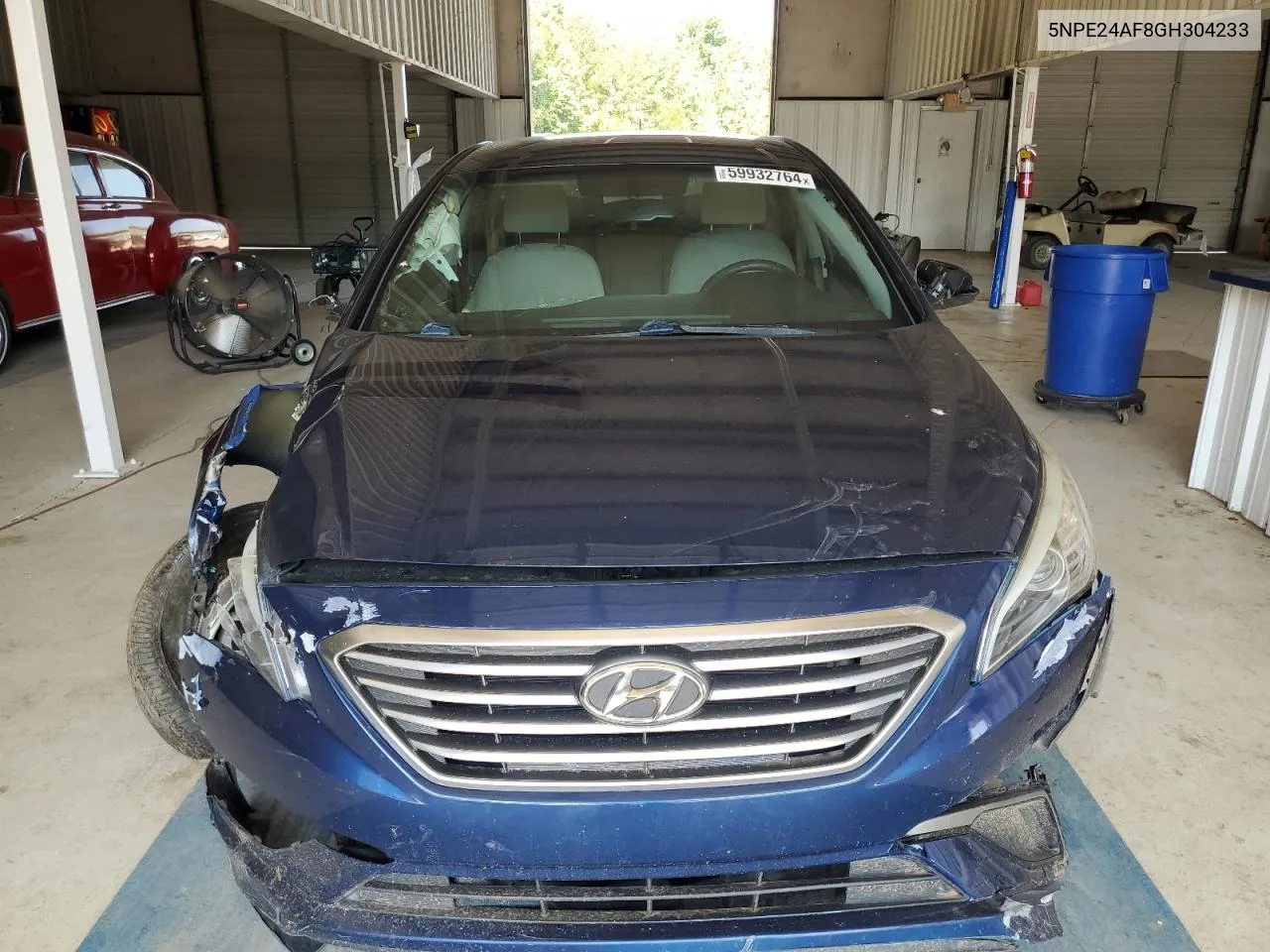 2016 Hyundai Sonata Se VIN: 5NPE24AF8GH304233 Lot: 59932764