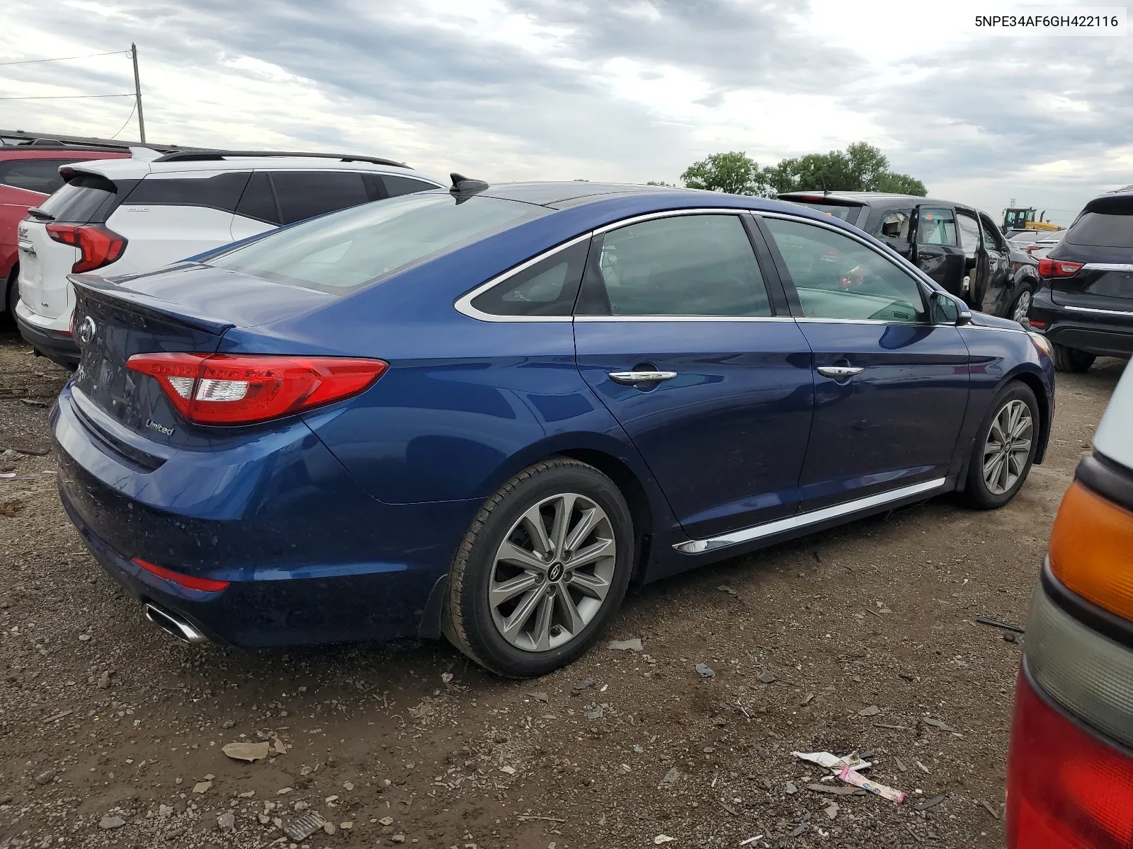 5NPE34AF6GH422116 2016 Hyundai Sonata Sport