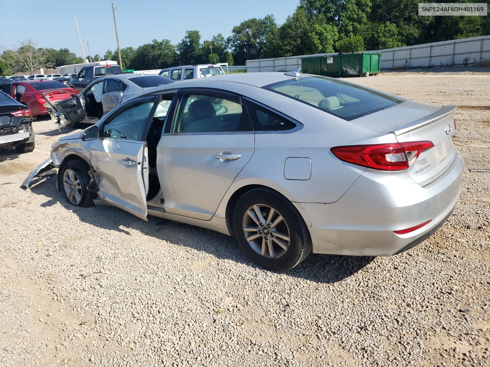 5NPE24AF6GH401169 2016 Hyundai Sonata Se