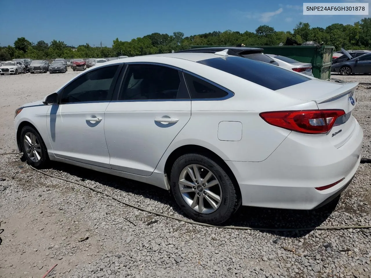 2016 Hyundai Sonata Se VIN: 5NPE24AF6GH301878 Lot: 60447804