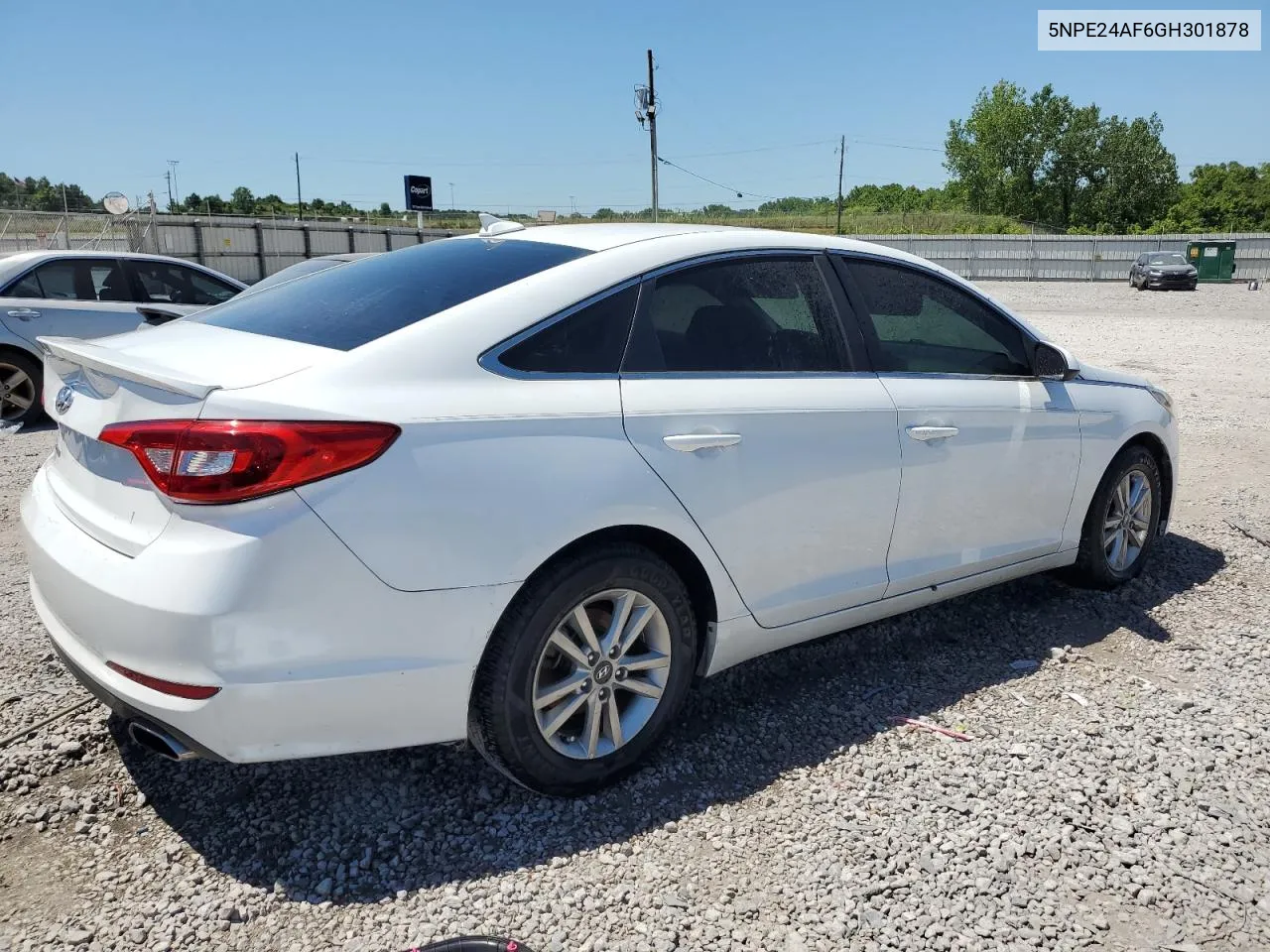 2016 Hyundai Sonata Se VIN: 5NPE24AF6GH301878 Lot: 60447804