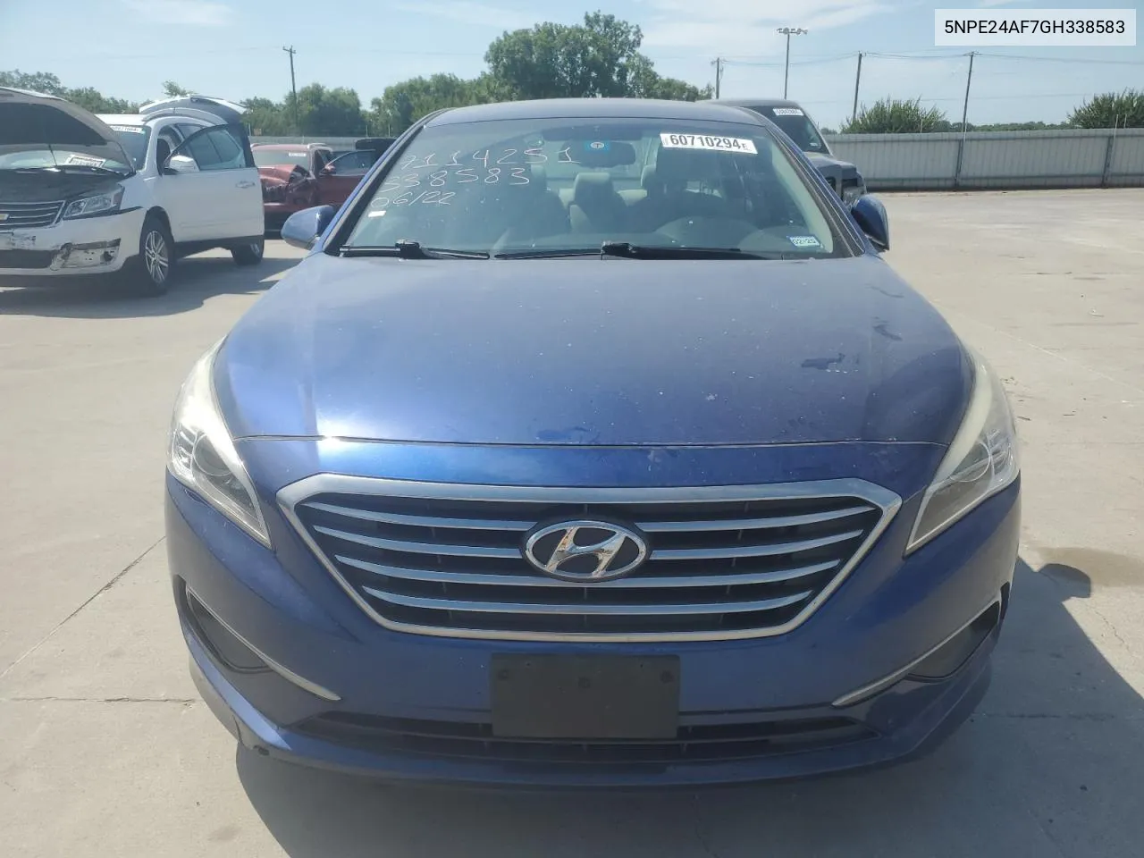 5NPE24AF7GH338583 2016 Hyundai Sonata Se