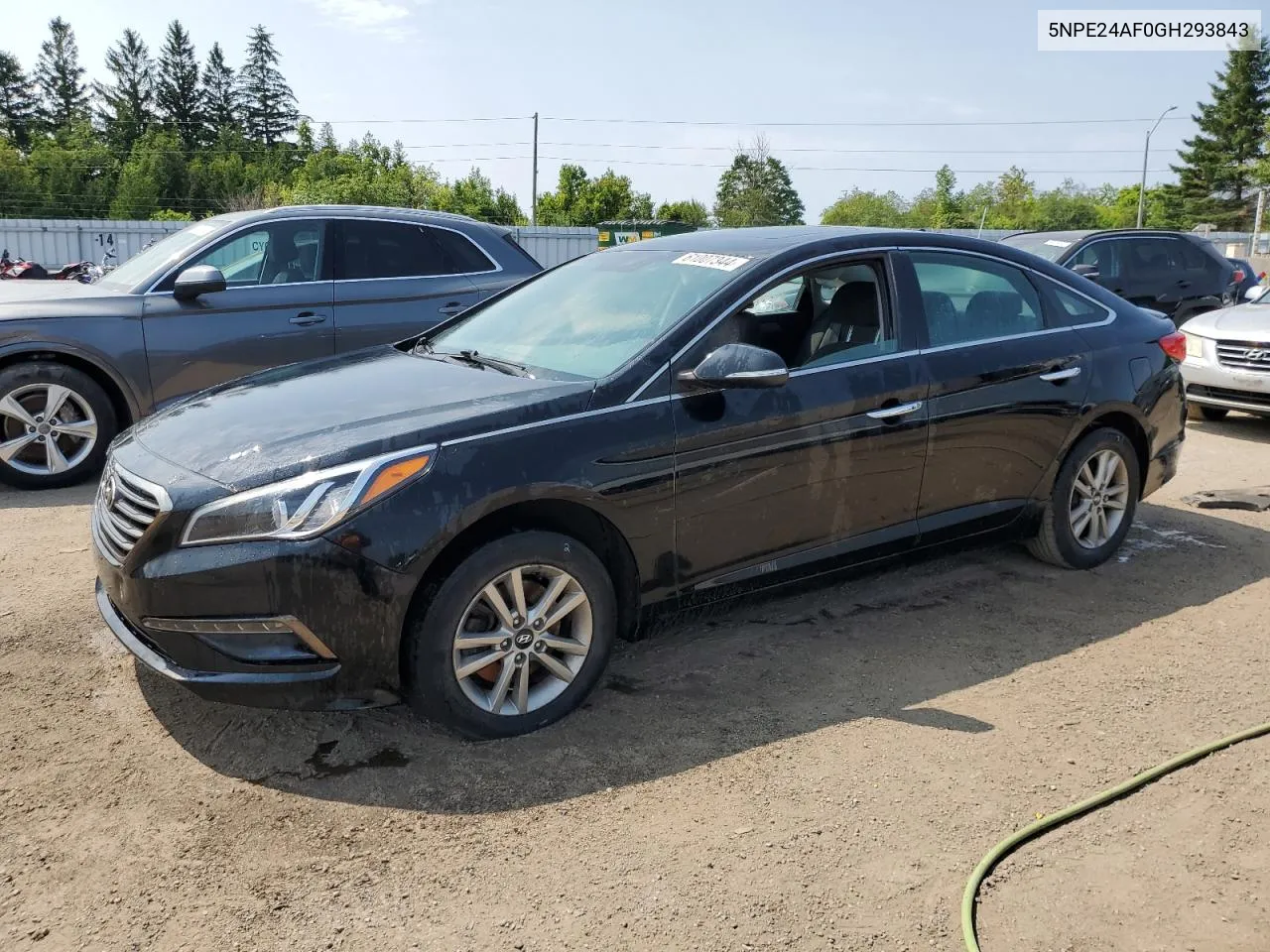 2016 Hyundai Sonata Se VIN: 5NPE24AF0GH293843 Lot: 61007344