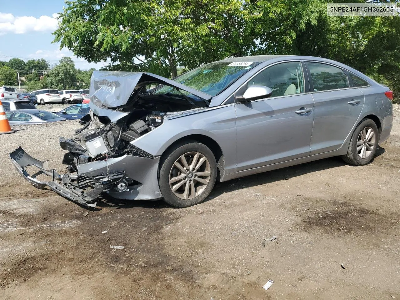 2016 Hyundai Sonata Se VIN: 5NPE24AF1GH362605 Lot: 61188264