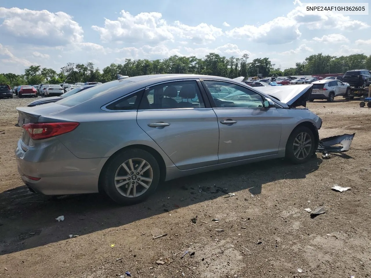 2016 Hyundai Sonata Se VIN: 5NPE24AF1GH362605 Lot: 61188264