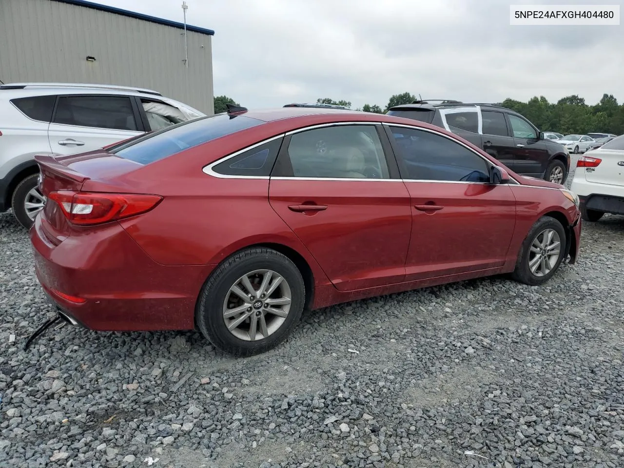 2016 Hyundai Sonata Se VIN: 5NPE24AFXGH404480 Lot: 61239554