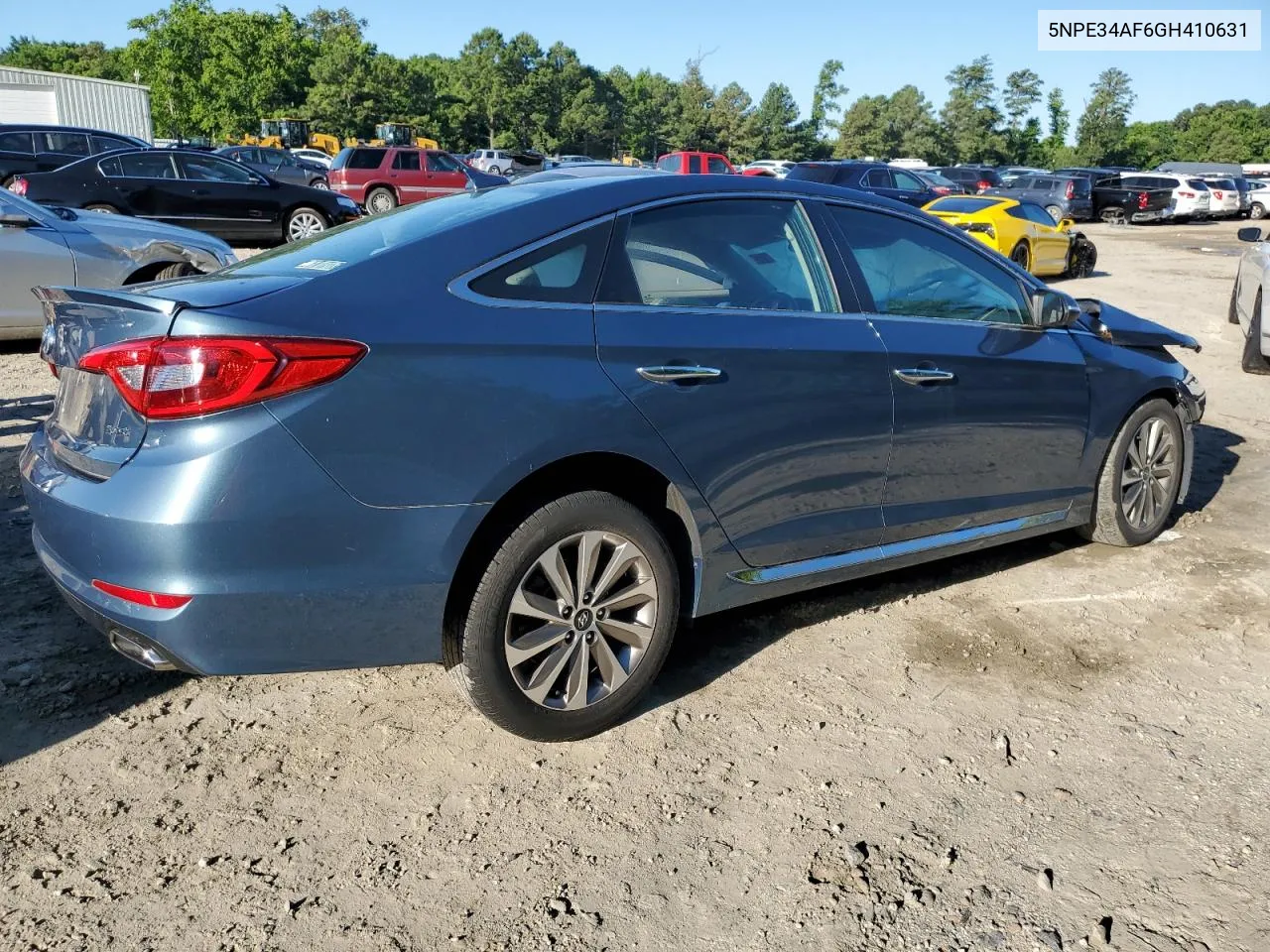 2016 Hyundai Sonata Sport VIN: 5NPE34AF6GH410631 Lot: 61380004