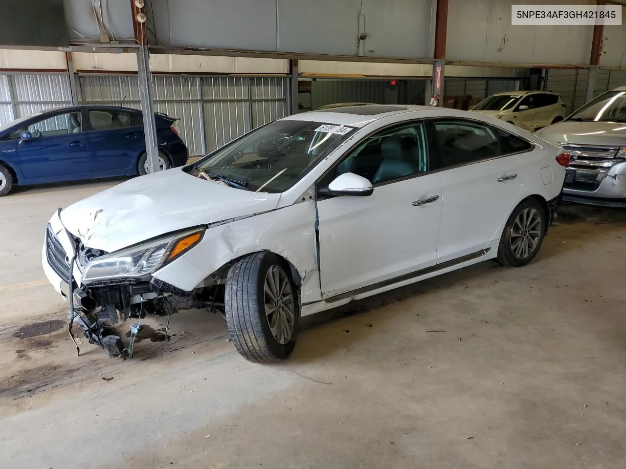 2016 Hyundai Sonata Sport VIN: 5NPE34AF3GH421845 Lot: 61391384