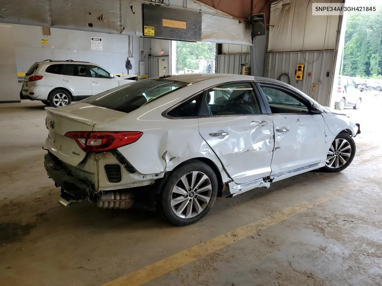 2016 Hyundai Sonata Sport VIN: 5NPE34AF3GH421845 Lot: 61391384