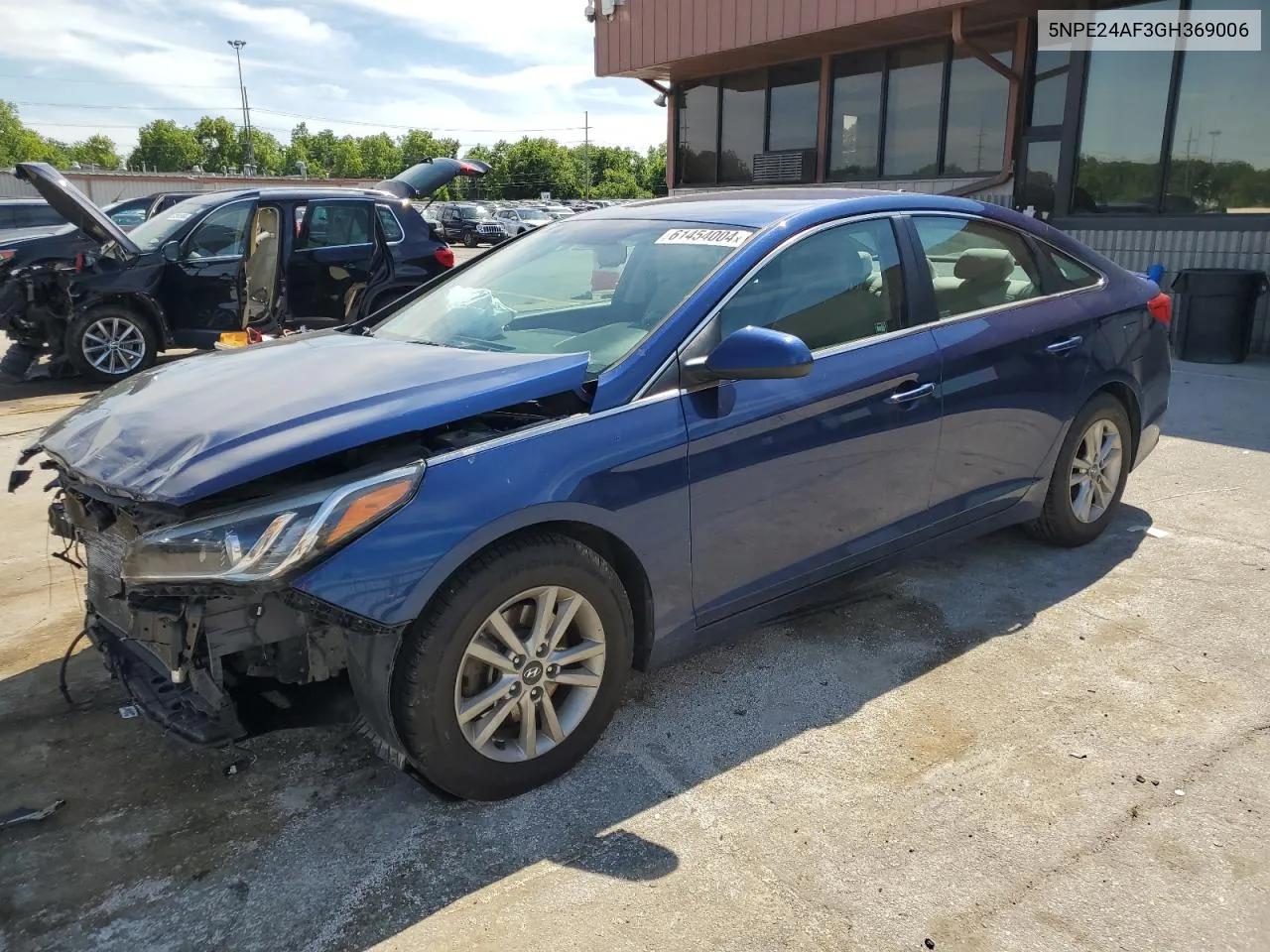 2016 Hyundai Sonata Se VIN: 5NPE24AF3GH369006 Lot: 61454004