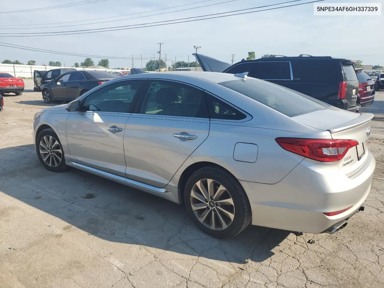 2016 Hyundai Sonata Sport VIN: 5NPE34AF6GH337339 Lot: 61469314