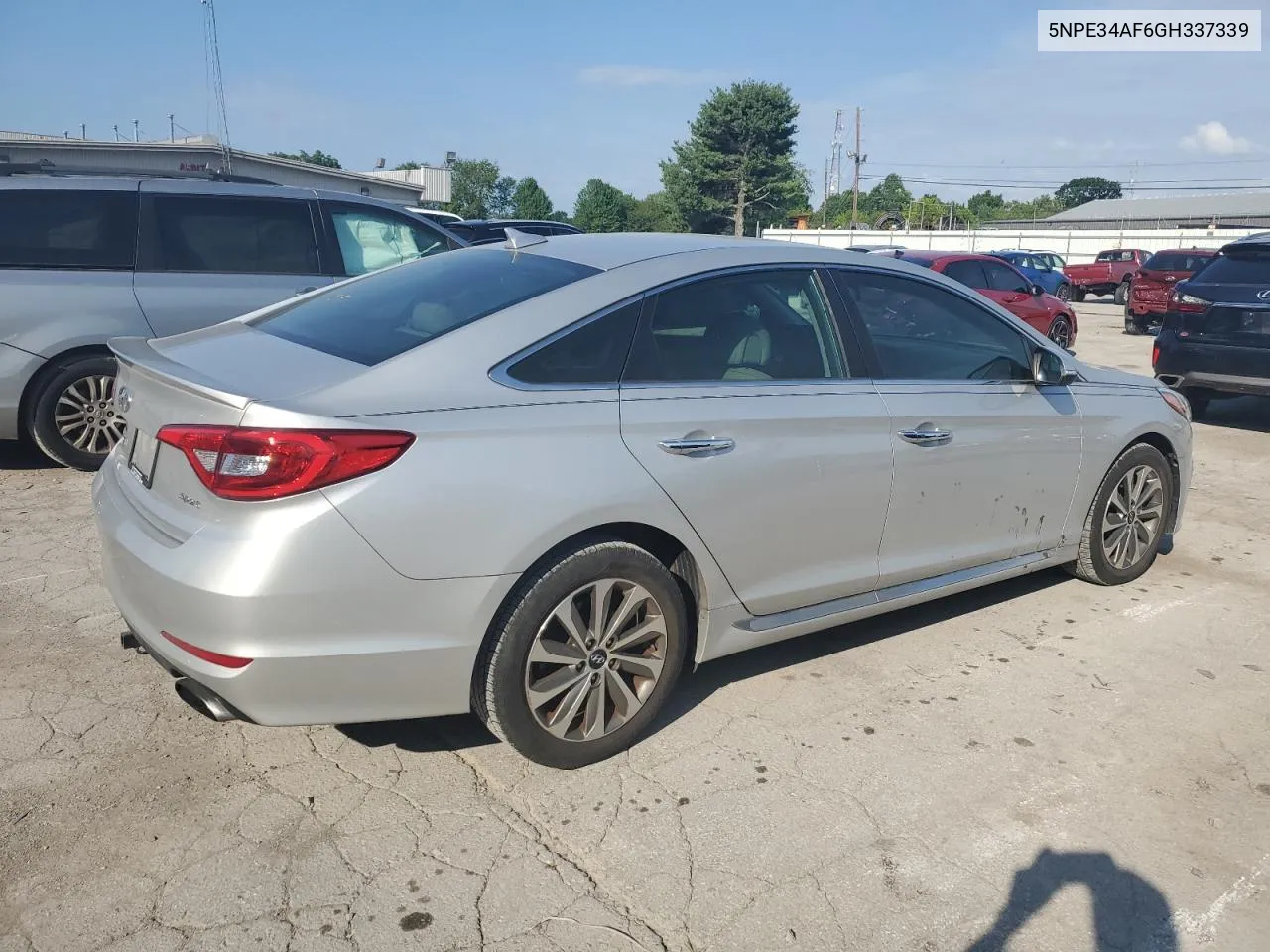 2016 Hyundai Sonata Sport VIN: 5NPE34AF6GH337339 Lot: 61469314