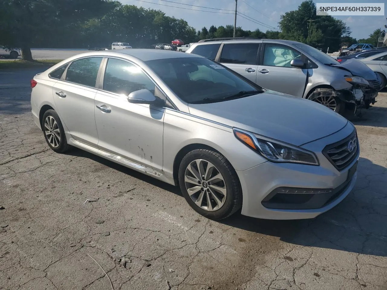 2016 Hyundai Sonata Sport VIN: 5NPE34AF6GH337339 Lot: 61469314