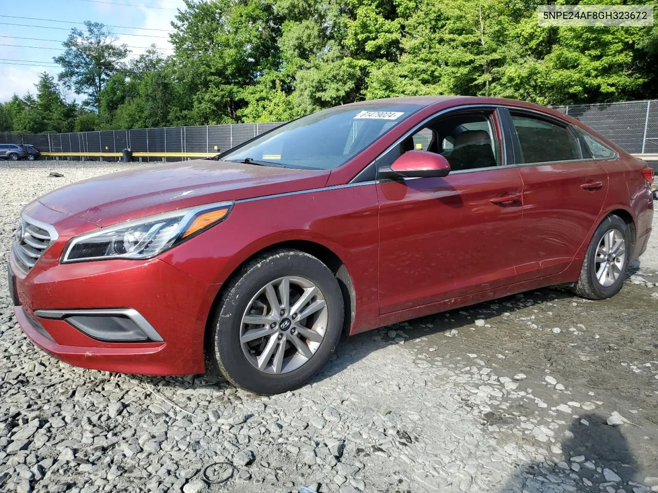 5NPE24AF8GH323672 2016 Hyundai Sonata Se