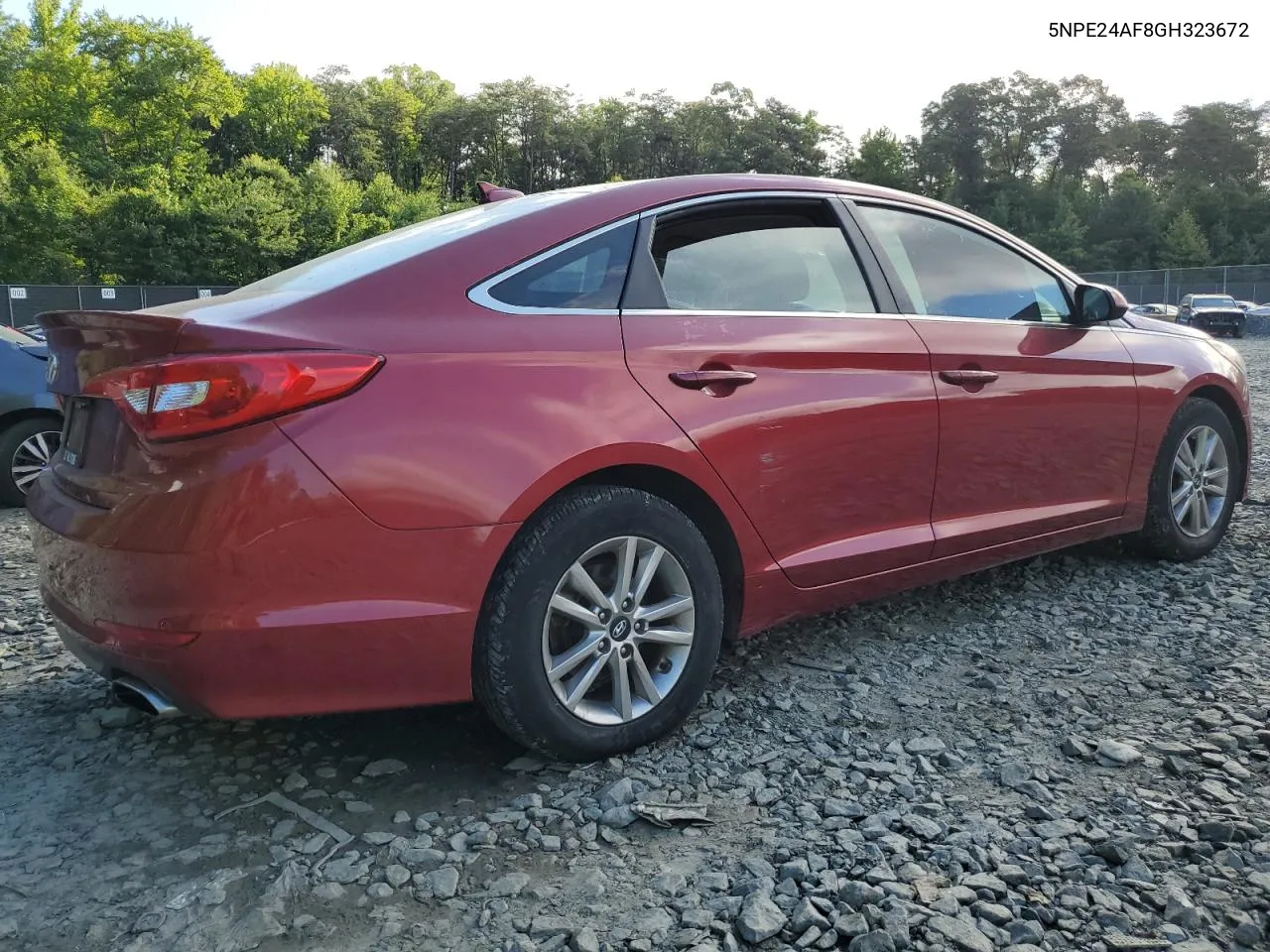 5NPE24AF8GH323672 2016 Hyundai Sonata Se