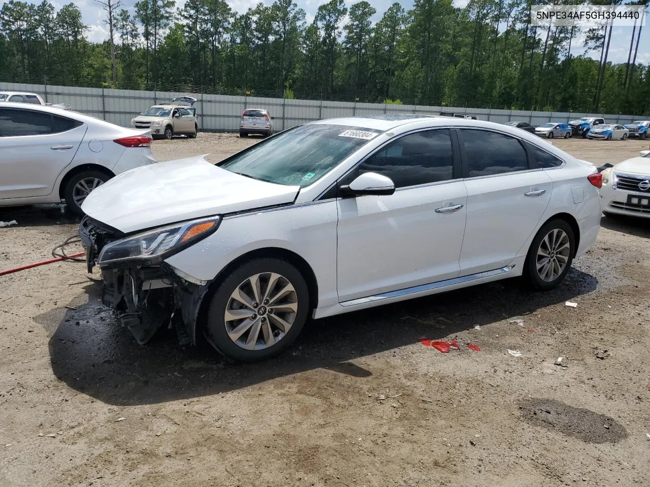 2016 Hyundai Sonata Sport VIN: 5NPE34AF5GH394440 Lot: 61660304