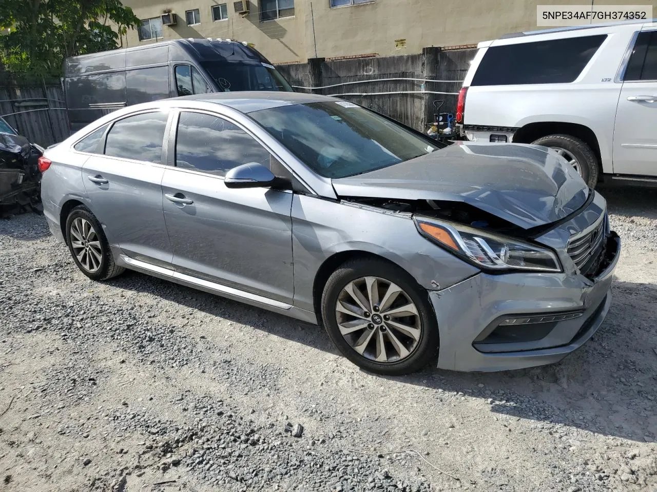 5NPE34AF7GH374352 2016 Hyundai Sonata Sport