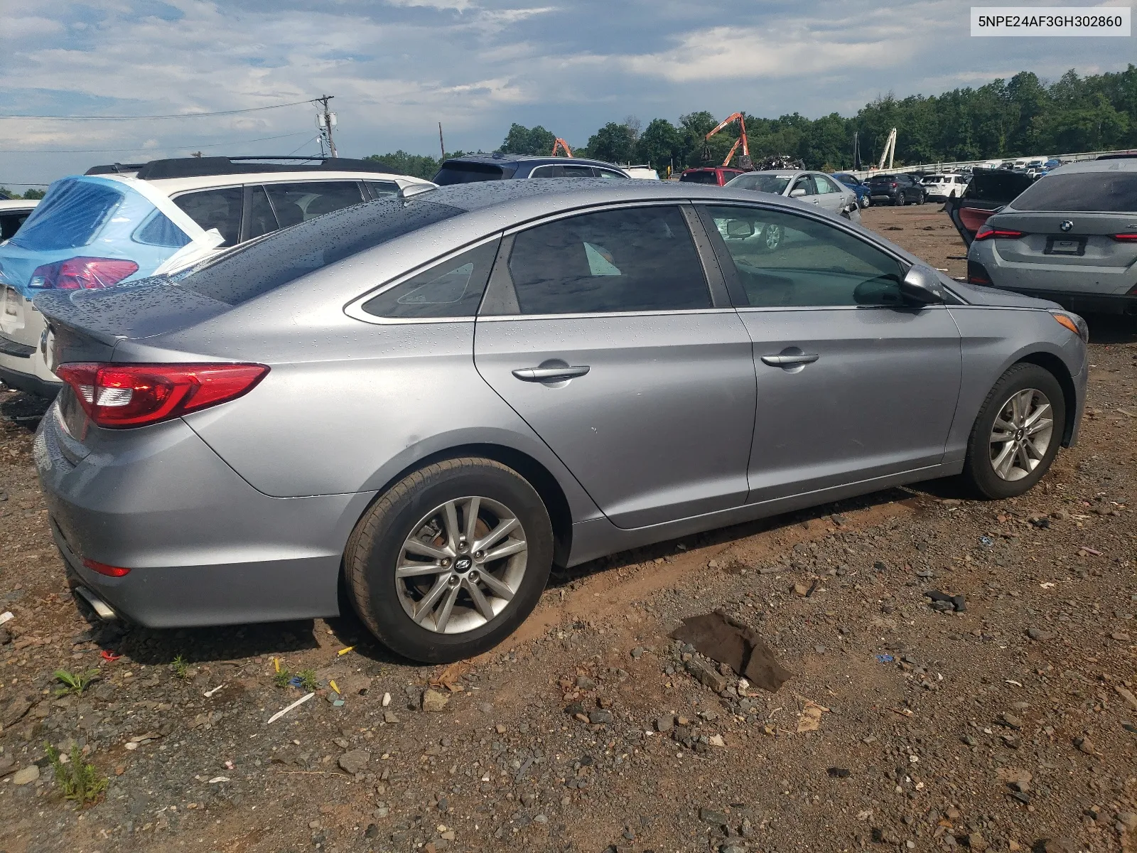 2016 Hyundai Sonata Se VIN: 5NPE24AF3GH302860 Lot: 61930724