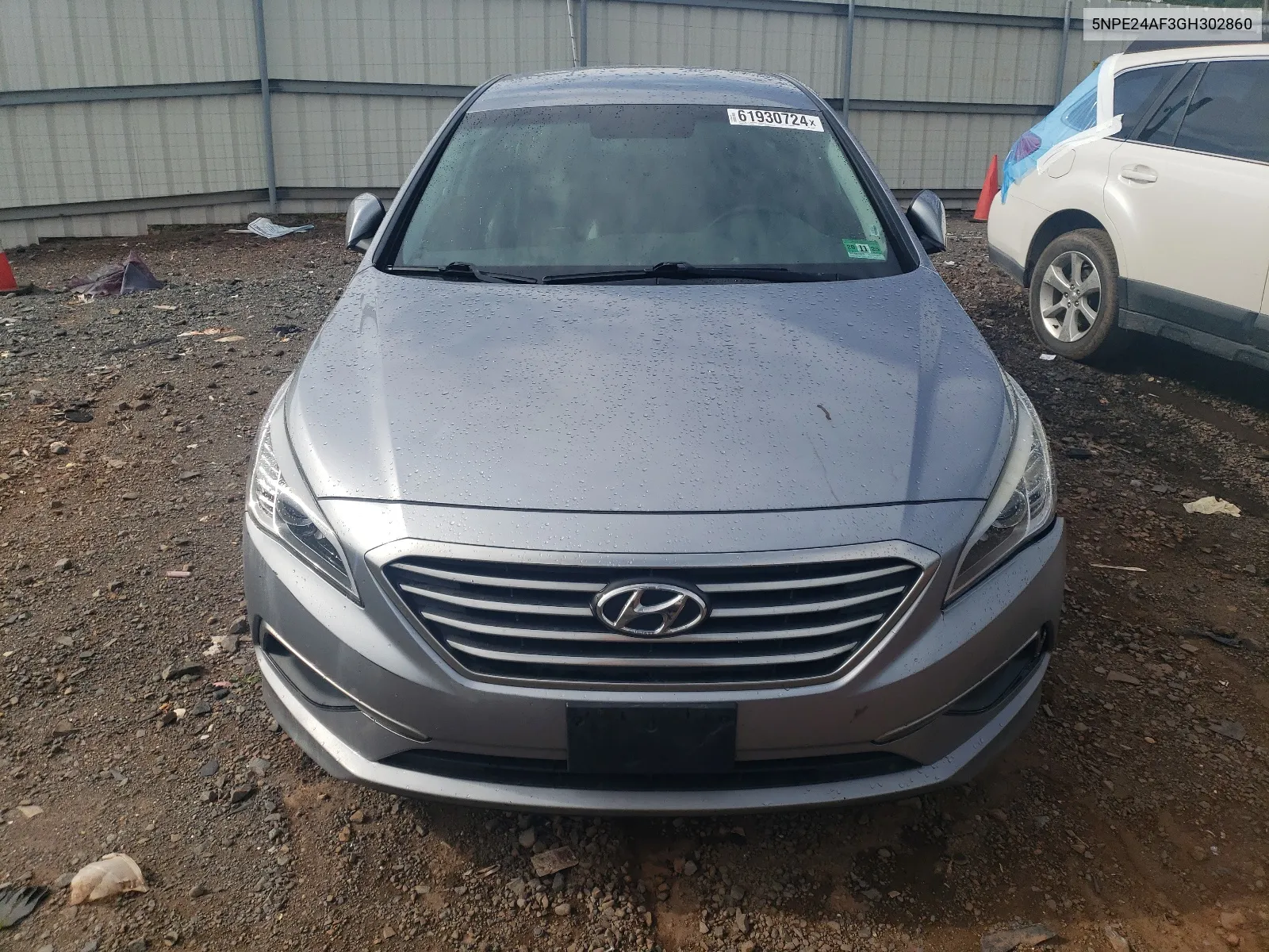 2016 Hyundai Sonata Se VIN: 5NPE24AF3GH302860 Lot: 61930724