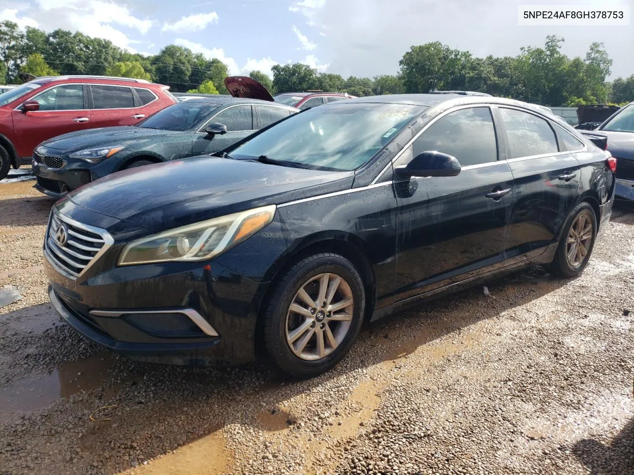 2016 Hyundai Sonata Se VIN: 5NPE24AF8GH378753 Lot: 62065994