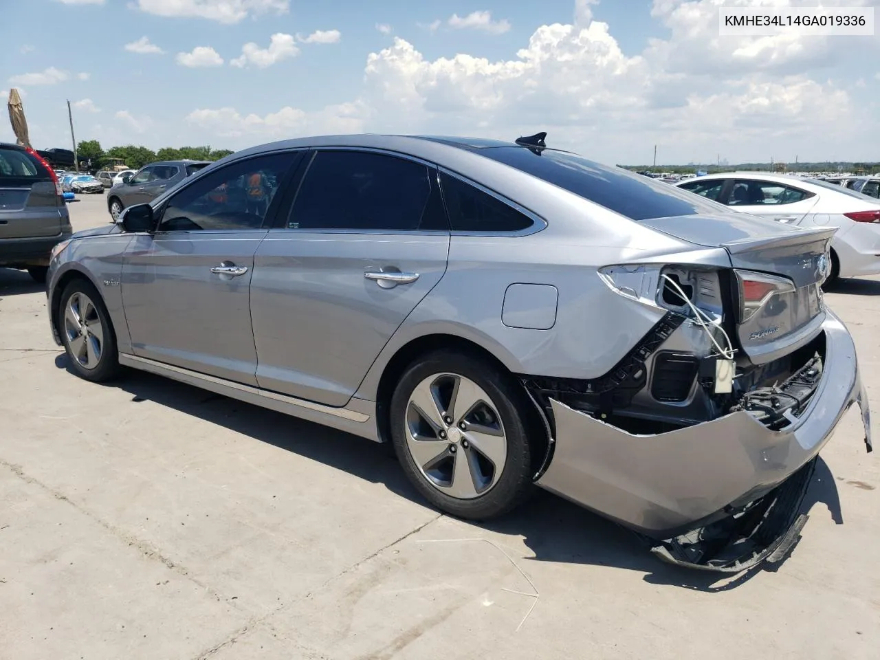 2016 Hyundai Sonata Hybrid VIN: KMHE34L14GA019336 Lot: 62451654