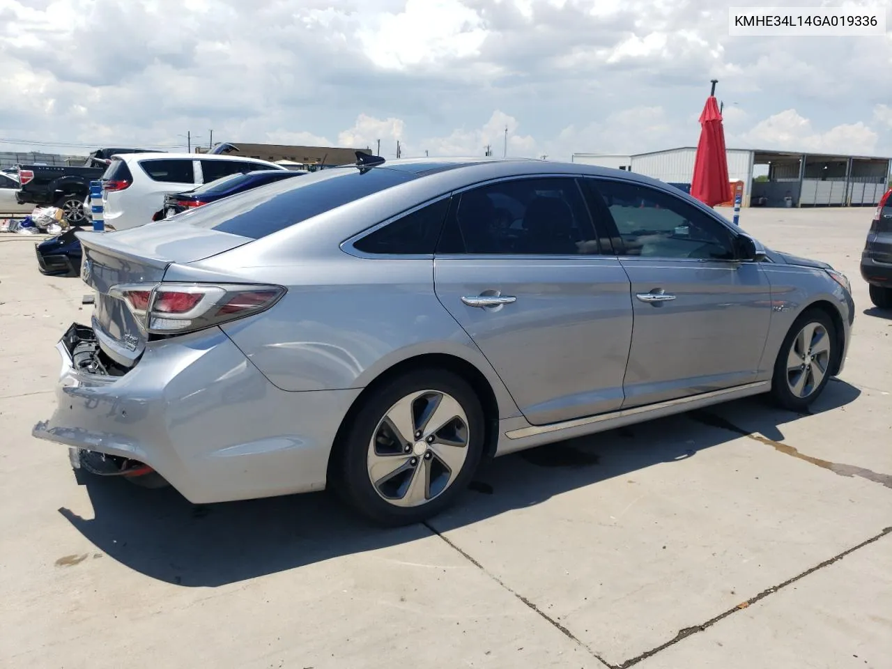 2016 Hyundai Sonata Hybrid VIN: KMHE34L14GA019336 Lot: 62451654