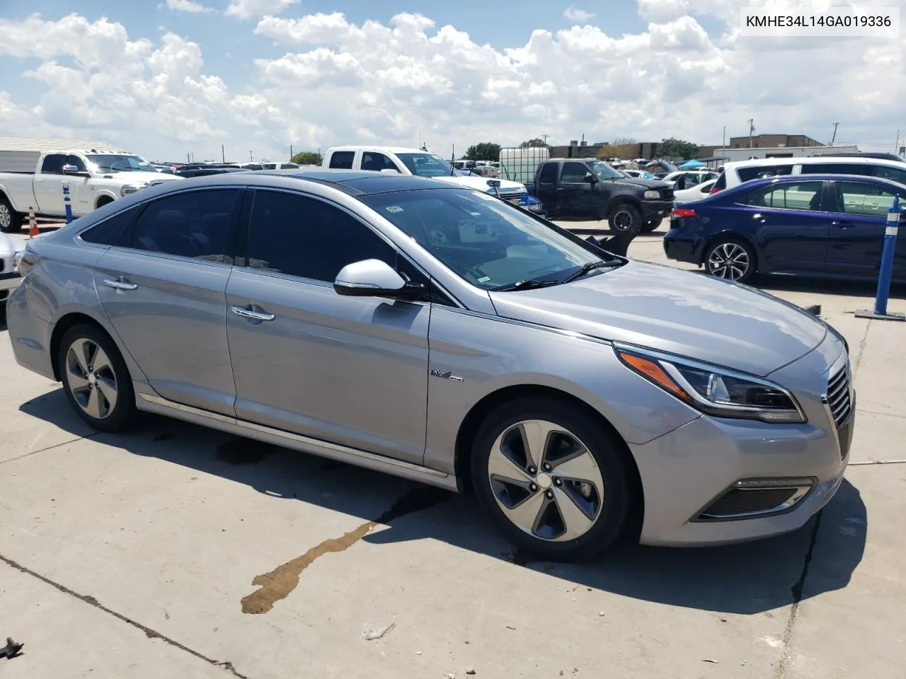 2016 Hyundai Sonata Hybrid VIN: KMHE34L14GA019336 Lot: 62451654