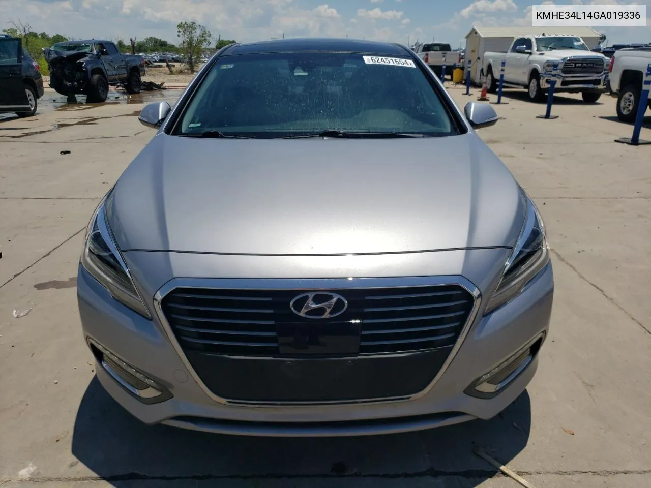 2016 Hyundai Sonata Hybrid VIN: KMHE34L14GA019336 Lot: 62451654