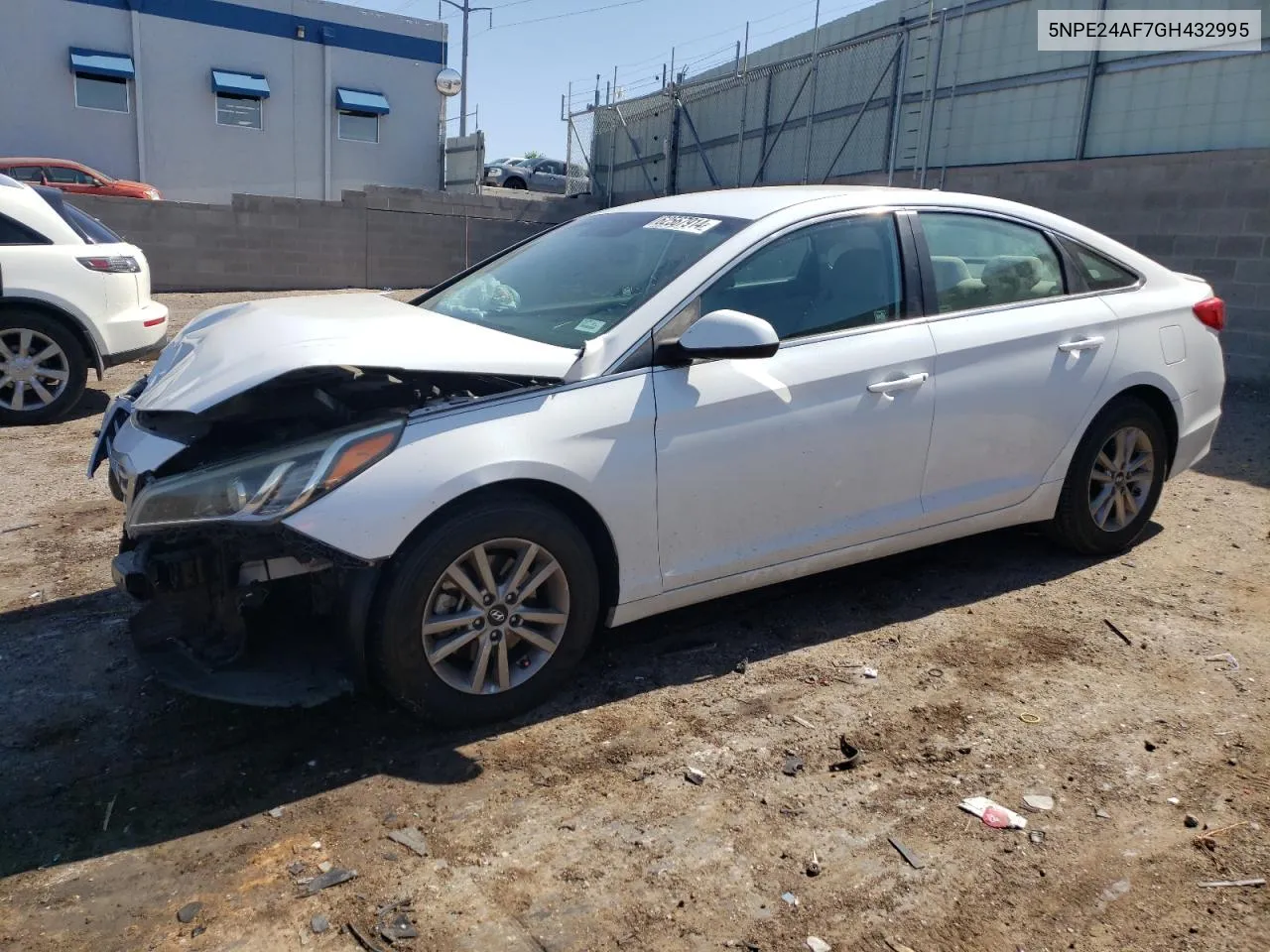 2016 Hyundai Sonata Se VIN: 5NPE24AF7GH432995 Lot: 62567914