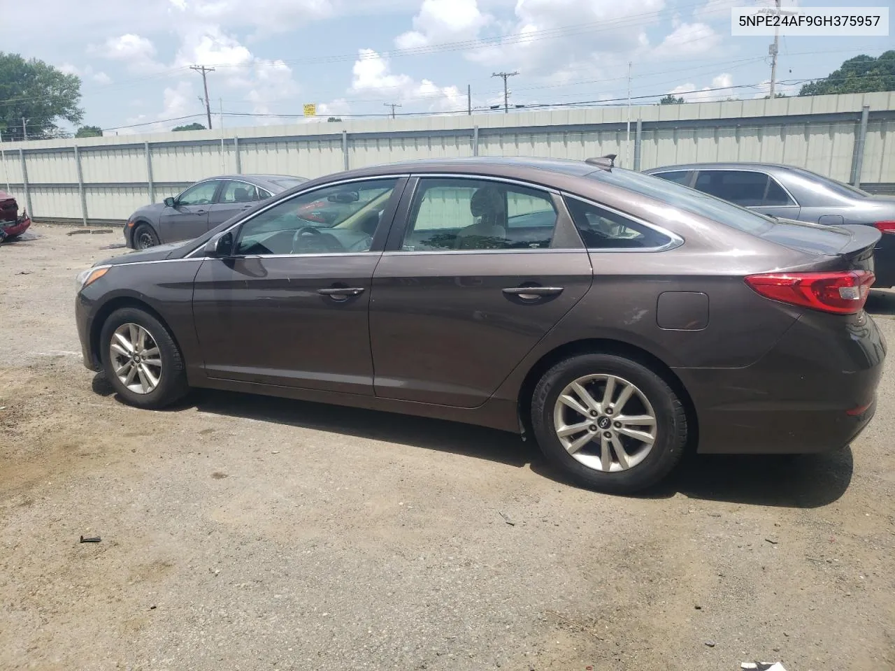 5NPE24AF9GH375957 2016 Hyundai Sonata Se